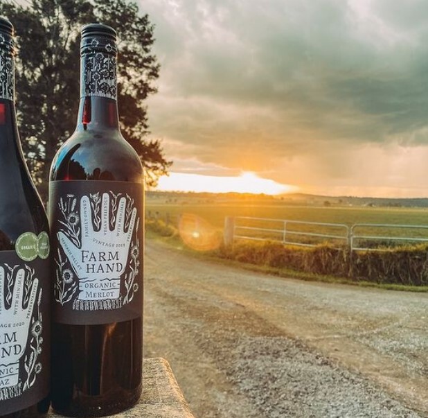 Farm Hand Organic Merlot 2021 13.34 Organic Wine Store
