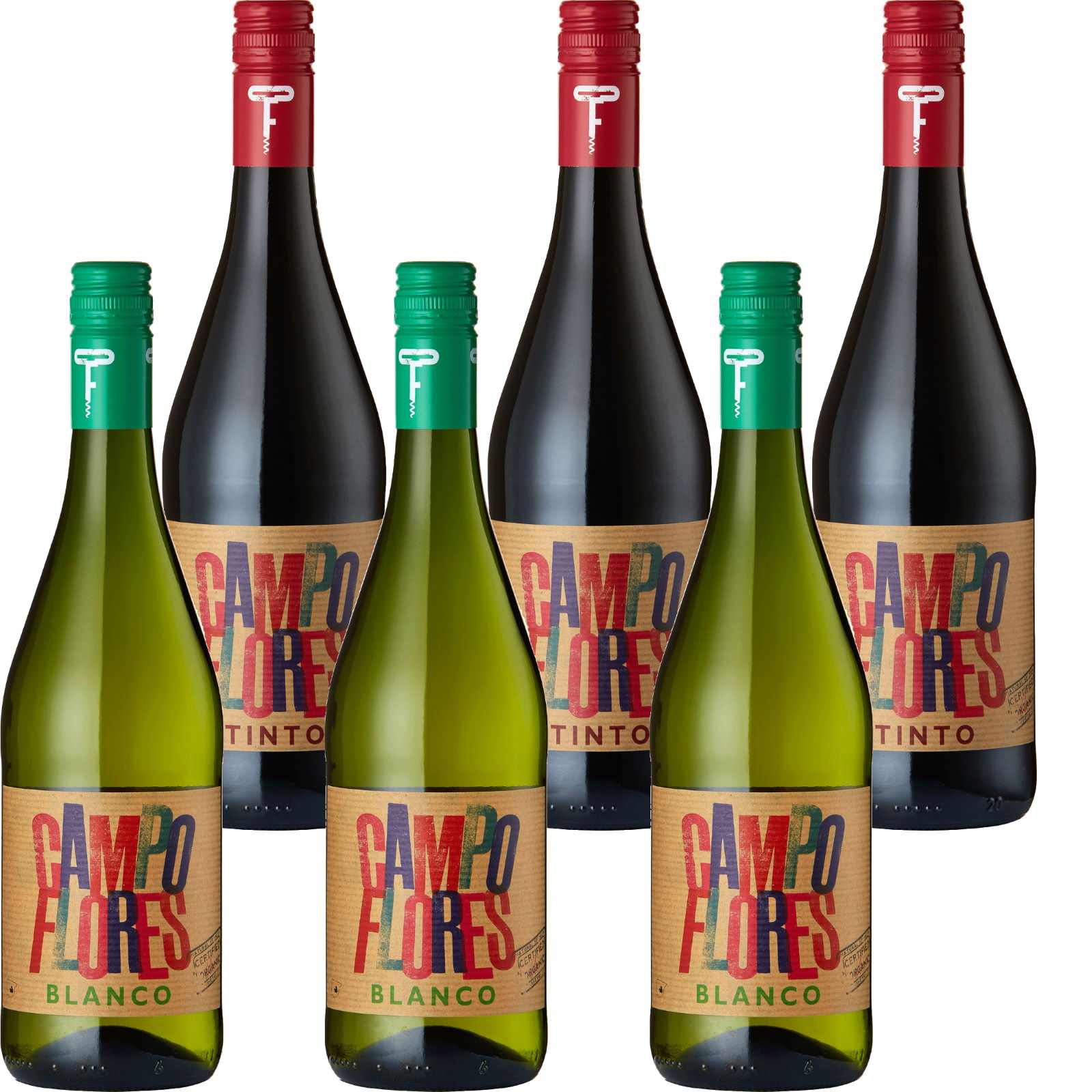 Campo Flores Spanish Pack | 6 pack | Organic wine Store