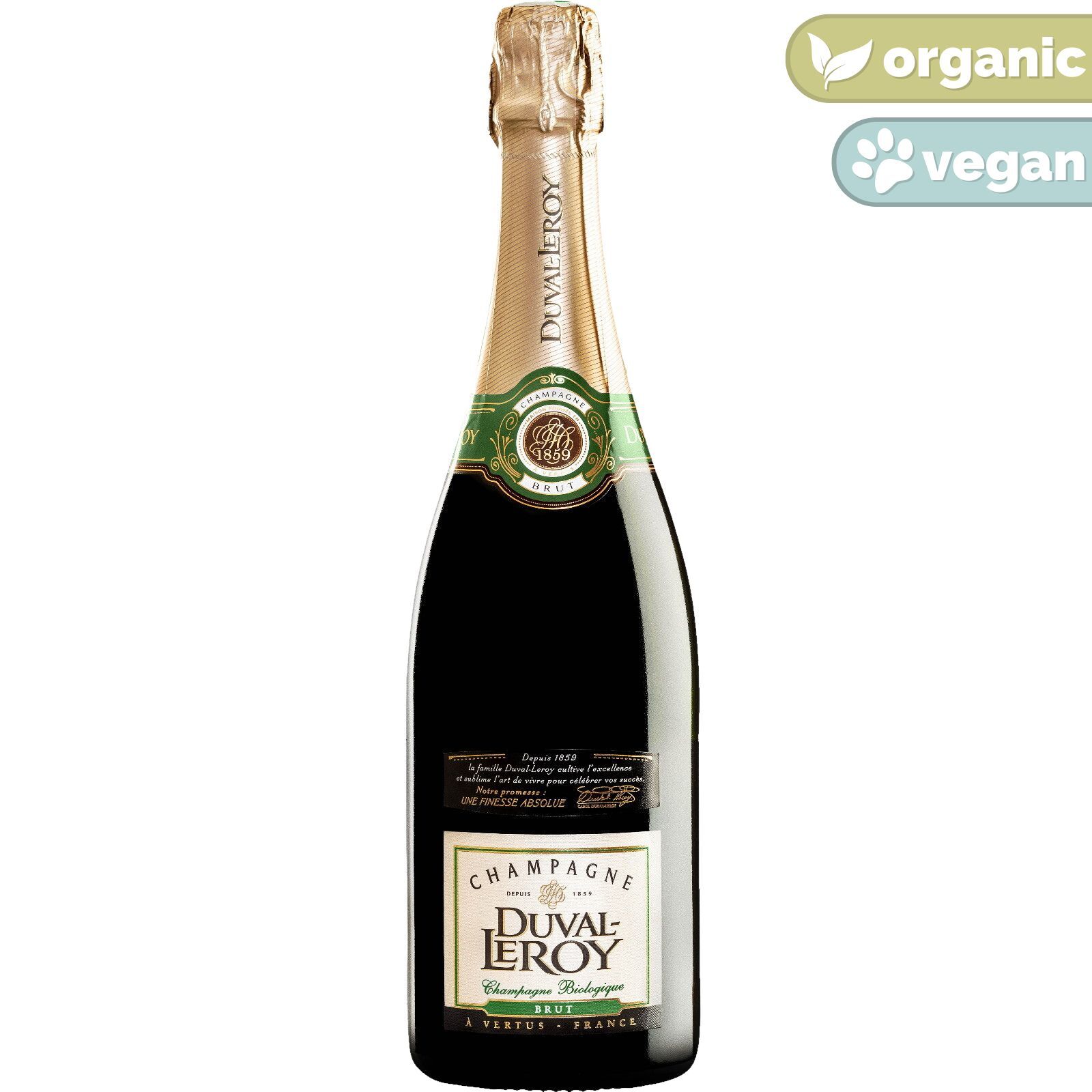 <b>Champagne Duval-Leroy Organic Cuvee Brut</b>