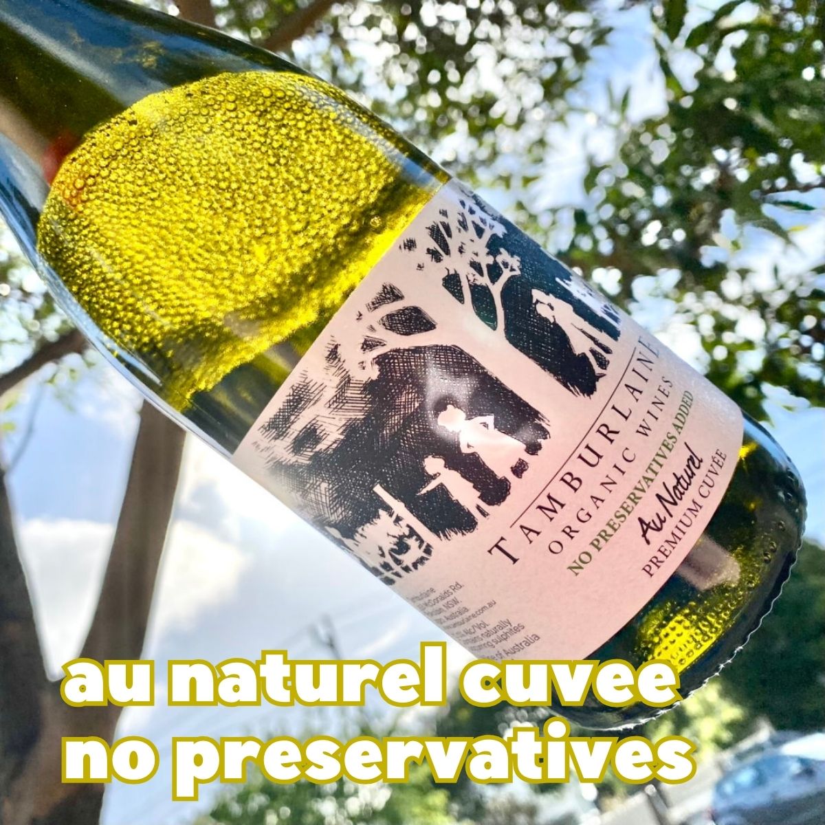 Tamburlaine Preservative Free Au Naturel Premium Cuvee Sparkling Tamburlaine Preservative Free Au Naturel Premium Cuvee Sparkling
