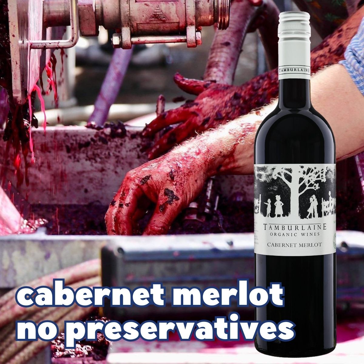 Tamburlaine No Added Preservative Cabernet Merlot Tamburlaine No Added Preservative Cabernet Merlot