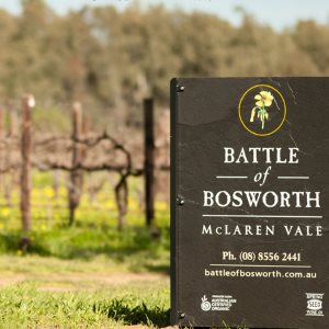 Battle of Bosworth Wines Vineyard