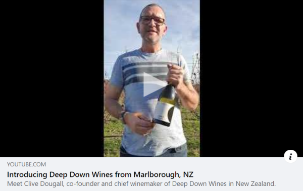Meet Clive Dougall, co-founder and chief winemaker of Deep Down Wines in New Zealand.