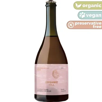 Organic Hill Preservative Free Sparkling Rose 2023