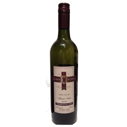 Olsen Yarra Valley Preservative Free Pinot Noir 2015