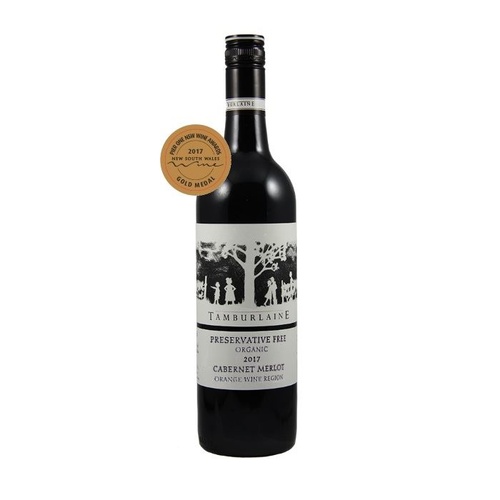 Tamburlaine Organic Preservative Free Cabernet Merlot 2017