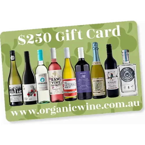 $250 Organic Wine Gift Card