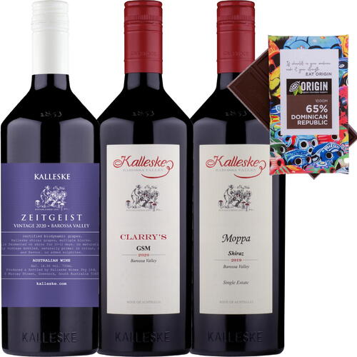 Kalleske Red Tasting Pack + Chocolate