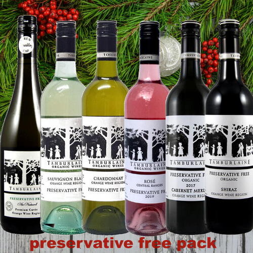 Tamburlaine Preservative Free Christmas 6 Pack