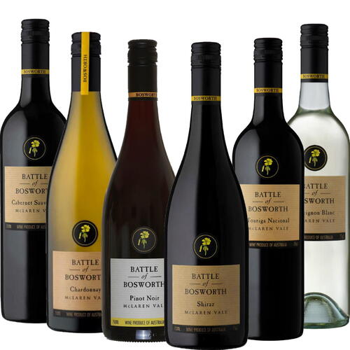 Battle of Bosworth Premium Organic Wine 6 Pack