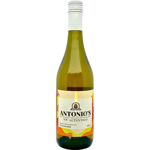 Antonio's Organic Preservative Free Pinot Gris 2022