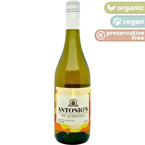 Antonio's Organic Preservative Free Pinot Gris 2024