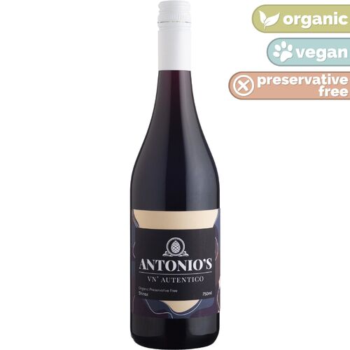 Antonio's Organic Preservative Free Shiraz 2022