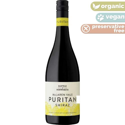 Battle of Bosworth Puritan Shiraz (no added preservative) 2022