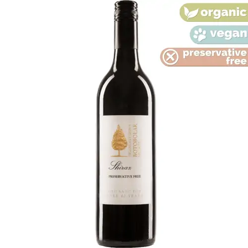 Botobolar Organic Preservative Free Shiraz 2025