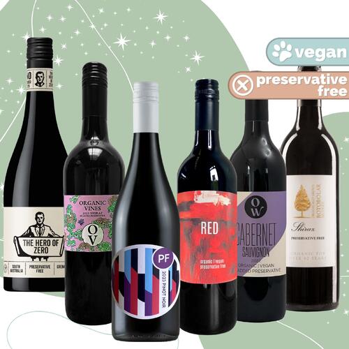 Cheap & Cheerful Preservative Free Reds 6 Pack