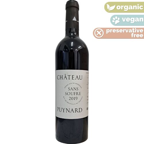 Chateau Puynard Preservative Free Merlot 2019
