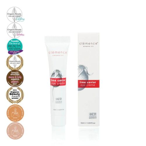 Clemence Organics Lime Caviar Eye Cream