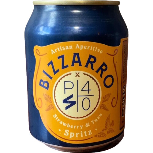 Bizzarro x PS40 Strawberry & Yuzu Spritz 250mL