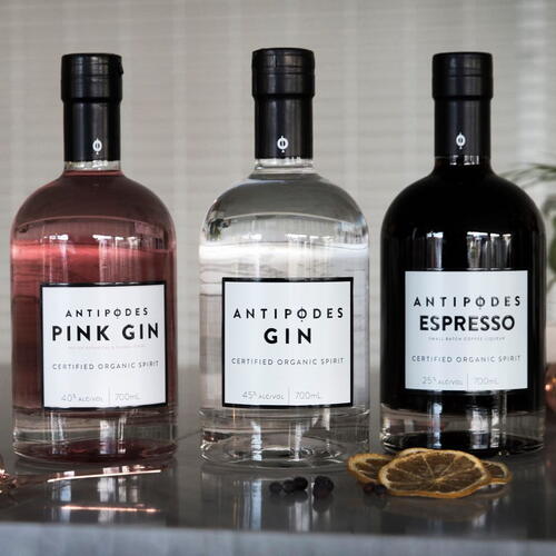 Antipodes ORGANIC GIN Trio