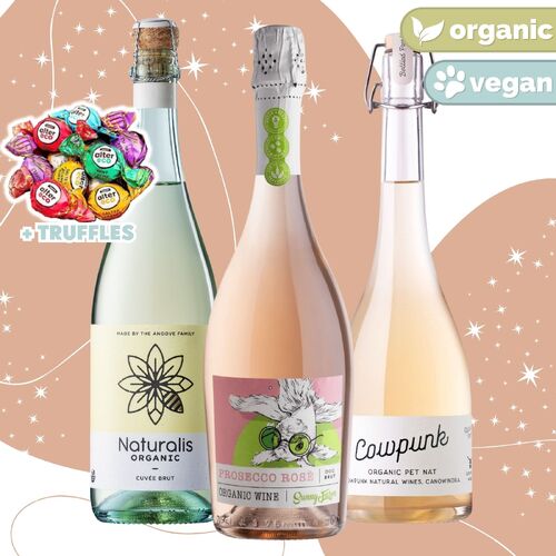 Sparkling Gift Pack - 3 Bottles - White + Rose + Pet Nat