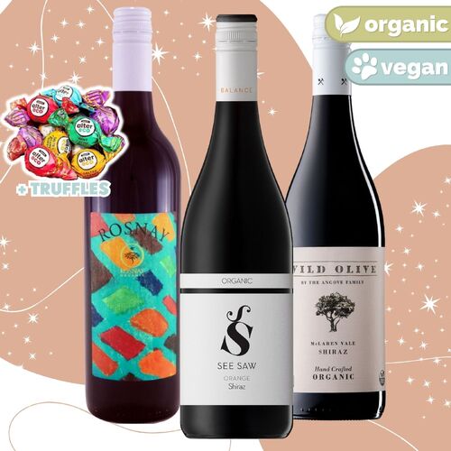 Red Gift Pack - 3 Bottles - Shiraz