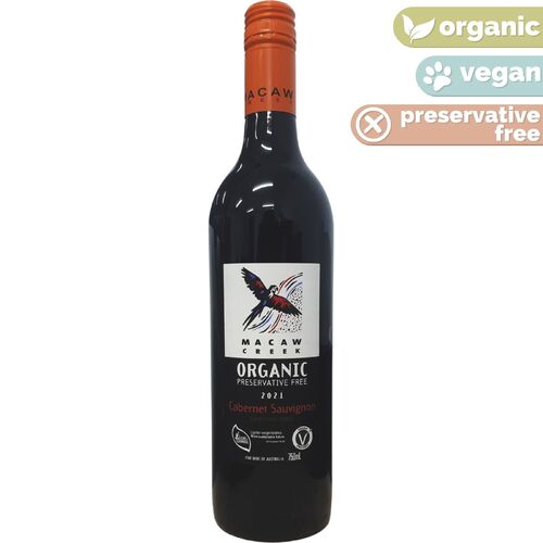 Macaw Creek Preservative Free Cabernet Sauvignon 2021