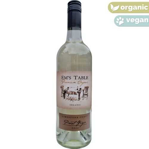 Macaw Creek Em's Table Low Preservative Pinot Grigio 2022