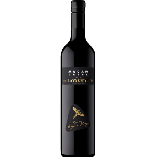 Macaw Creek Reserve Organic Shiraz 2017