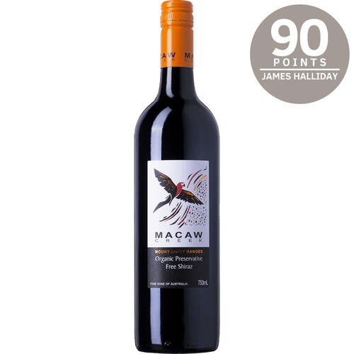 Macaw Creek Mount Lofty Ranges Preservative Free Shiraz 2016
