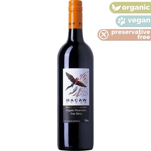 Macaw Creek Organic Preservative Free Shiraz 2021