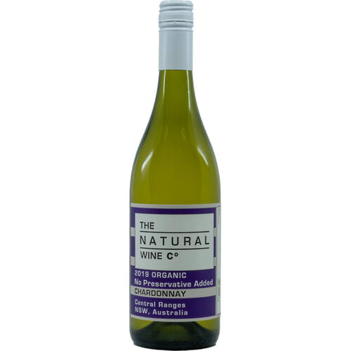 The Natural Wine Co No Added Preservative Chardonnay 2019
