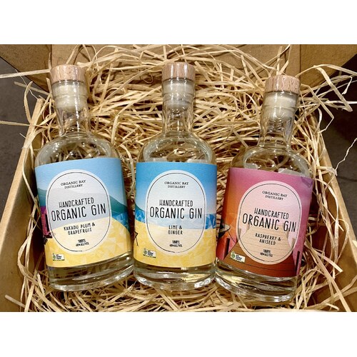 Organic Bay Gin Sample Pack 3 x 100ml