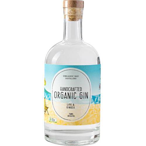 Organic Bay Lime & Ginger Gin 750ml