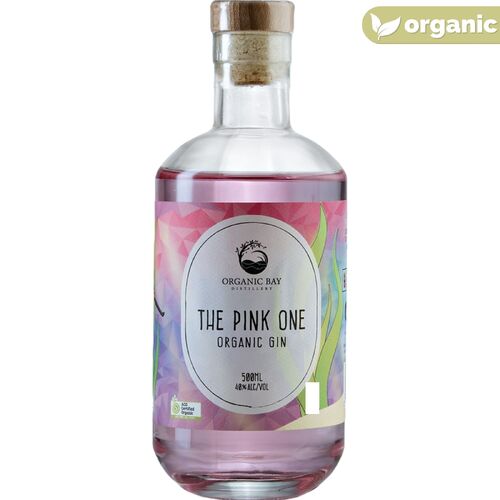 Organic Bay The Pink One Gin 500mL