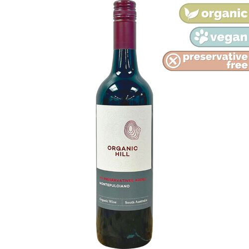 Organic Hill Preservative Free Montepulciano 2023