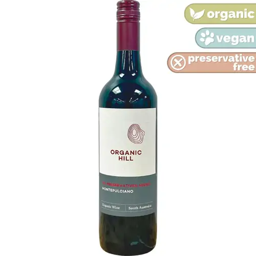 Organic Hill Preservative Free Montepulciano 2024