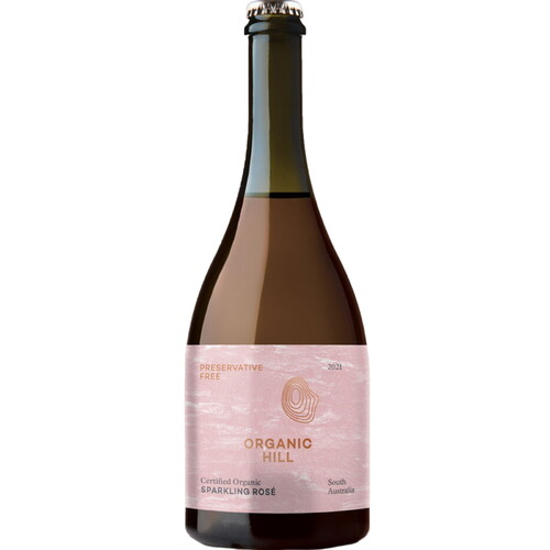 Organic Hill Preservative Free Sparkling Rose 2021