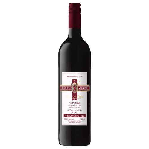 Olsen Yarra Valley Preservative Free Pinot Noir 2020