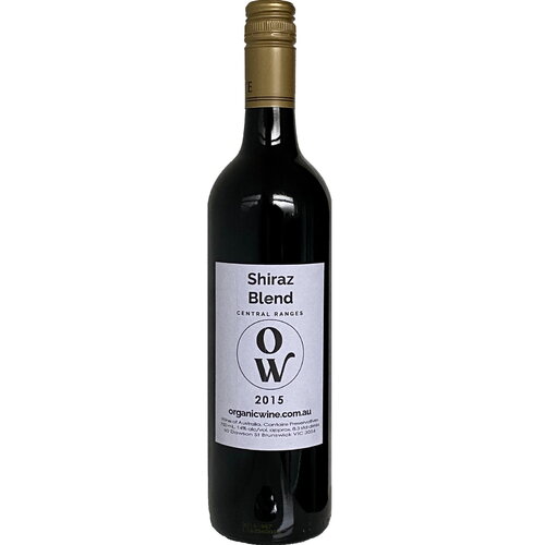 Central Ranges Organic Shiraz Blend Cleanskin 2015
