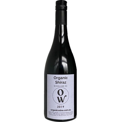 Riverland South Australia Organic Shiraz Cleanskin 2019