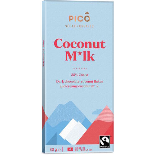 Pico Organic Coconut M*lk Chocolate 80g - BBD 26/04/2026