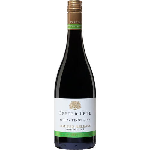 Pepper Tree Preservative Free Shiraz Pinot Noir 2019