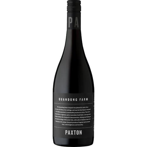 Paxton Quandong Farm Shiraz 2018