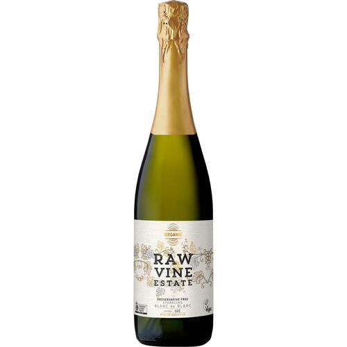 Raw Vine Estate Preservative Free Blanc de Blanc 2018