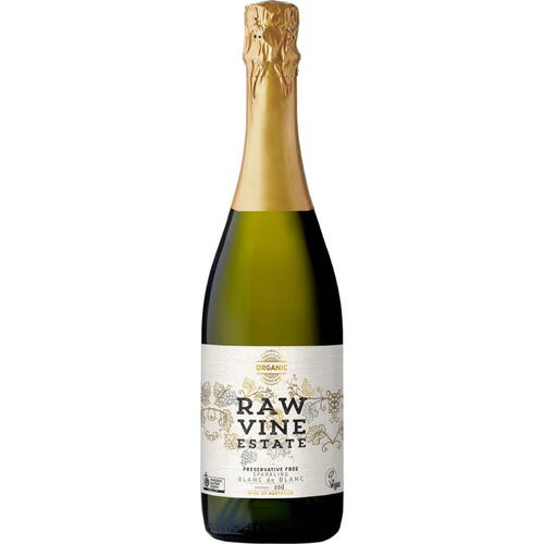 Raw Vine Estate Preservative Free Blanc de Blanc 2019