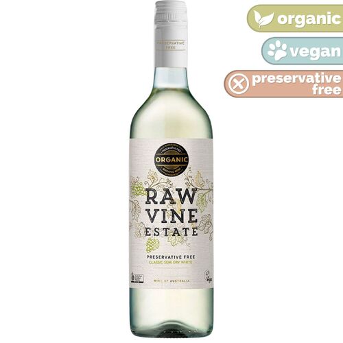 Raw Vine Preservative Free Semi-Dry White 2021