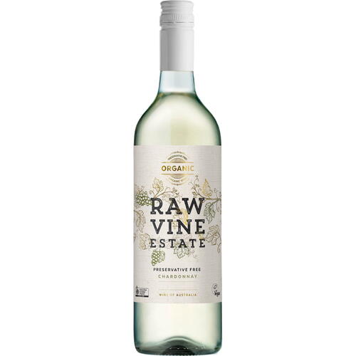 Raw Vine Estate Preservative Free Chardonnay 2021