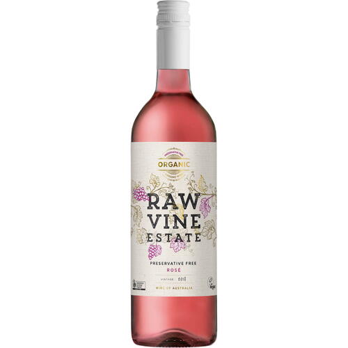 Raw Vine Preservative Free Rose 2020