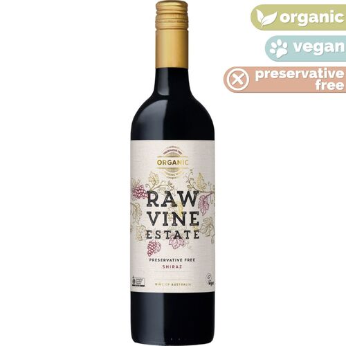 Raw Vine Preservative Free Shiraz 2021